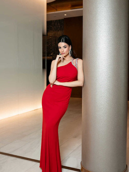 RichgirlBoudoir Maxi Φόρεμα Κόκκινο