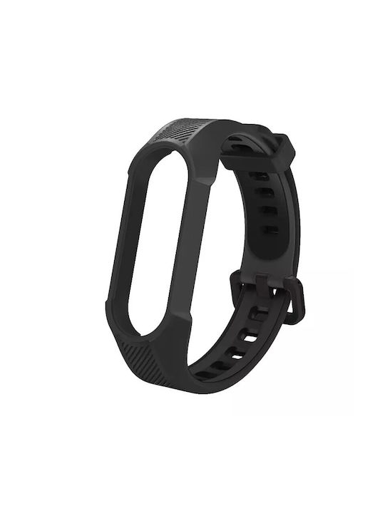 Amazfit Armband Silikon Schwarz (Smart Band 7)
