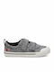 Παιδικά Sneakers με Σκρατς Γκρι