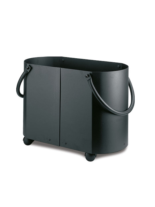 Comex Μεταλλικό Τρόλεϊ Μεταφοράς Ξύλων 60x32x42cm Μαύρο Comex Μεταλλικό Τρόλεϊ Μεταφοράς Ξύλων 60x32x42cm Μαύρο