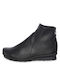Baryky Leder Stiefeletten Damen Schwarz