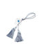 Georgiou Hanging Lucky Charm Burner Light Blue made of Plexiglass 35cm 1pcs