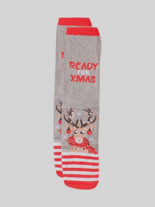Sadik Christmas Socks Reindeer Jingle