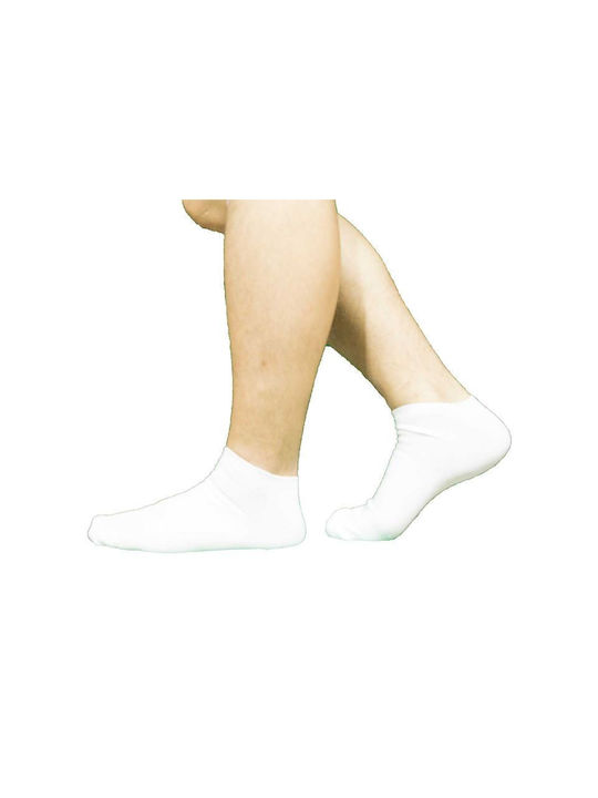 Sadik Herren Einfarbige Socken WHITE 1Pack