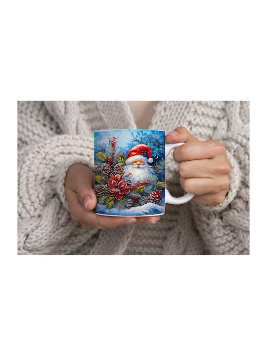 Christmas Mug Ceramic White 1pcs