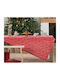 Nef-Nef Homeware Christmas Tablecloth Fabric Red L240xW140cm.