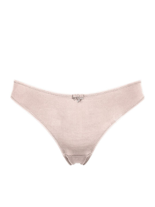 Pretty Polly Brazil με Δαντέλα Μπεζ