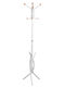 Freebox Καλόγερος Μεταλλικός Λευκός 41x41x176cm