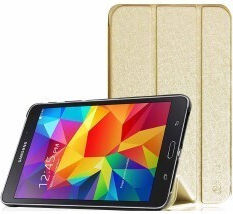 Flip Cover Σιλικόνης (Galaxy Tab A 7.0 (2016)) Χρυσή Flip Cover Σιλικόνης (Galaxy Tab A 7.0 (2016)) Χρυσή