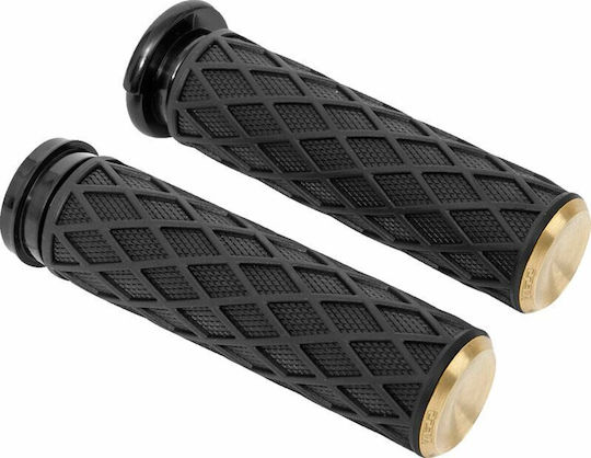 Arlen Ness Motorcycle Handlebars in Black color