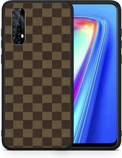Smartfits Designer Glamour Back Cover Μπεζ (Realme 7)