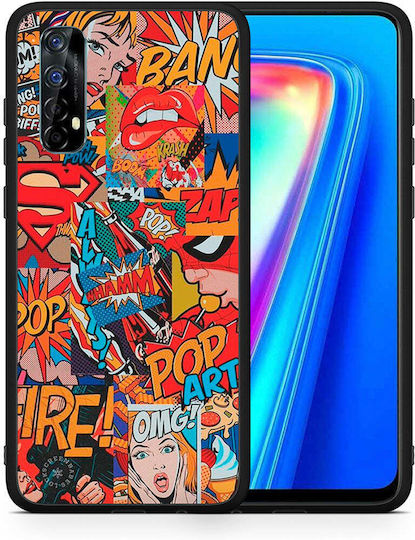 Smartfits Popart Omg Задна корица Многоцветен (Realme 7)
