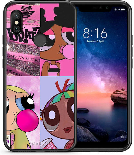 Smartfits Bubble Girls Back Cover Μωβ (Redmi Note 6 Pro)
