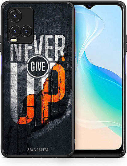 Smartfits Never Give Up Back Cover Negru (Vivo Y33s)