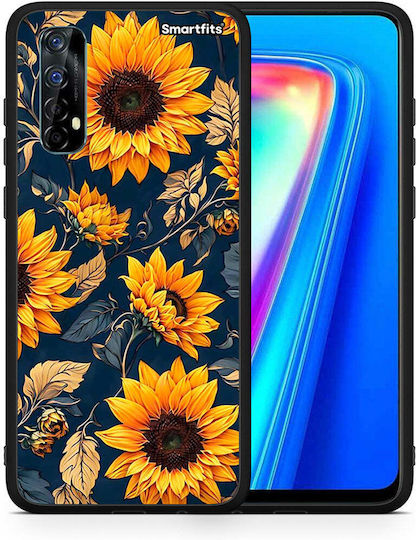 Smartfits Autumn Sunflowers Back Cover Μπλε (Realme 7)