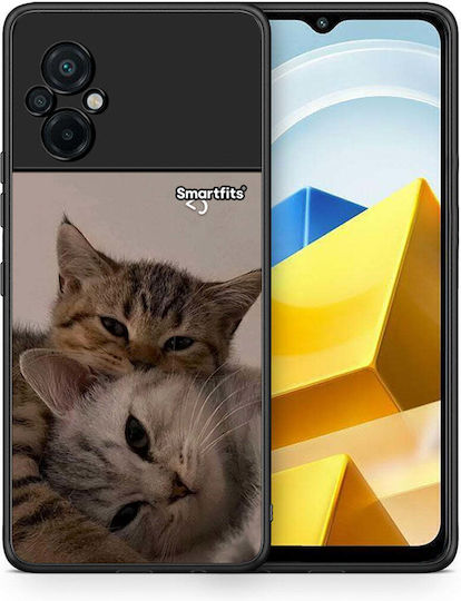 Smartfits Cats In Love Задна корица (Poco M5) 8567760650579_47211660968275