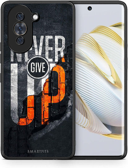 Smartfits Never Give Up Back Cover Negru (Huawei Nova 10)