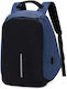 Amber Чанта Раница за лаптоп 15.6" в Син цвят AM2008-BLUE
