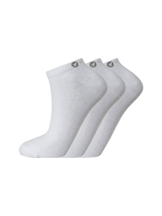 Virtus Socks White. 3 Pack