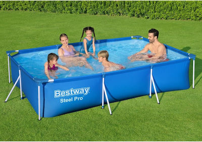 vidaXL Pool PVC Inflatable 300x201x66cm