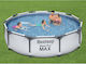 vidaXL Pool PVC Aufblasbar