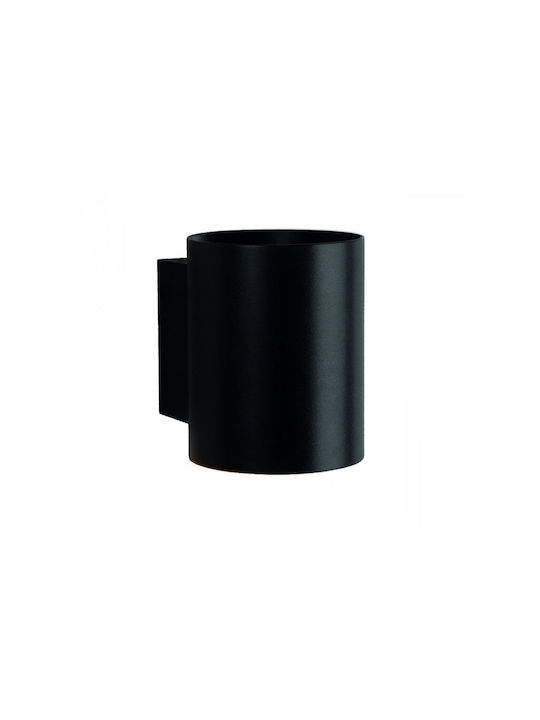 Spectrum Squalla Tuba Lamp Wall Black