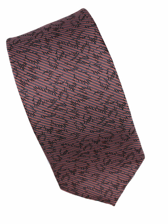 Ανδρική Γραβάτα Εμπριμέ Ριγέ 7.5cm - 3234