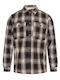 Aklion Heavy Μακρυμάνικo Overshirt Καρό Πολύχρωμο