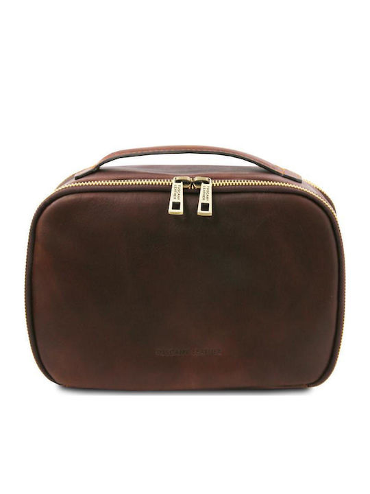 Tuscany Leather Νεσεσέρ Dark Brown
