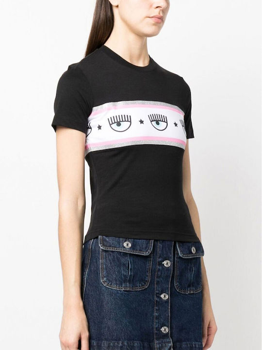 Chiara Ferragni Γυναικείο T-shirt Μαύρο