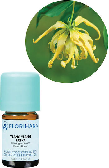 Florihana Extra Organic Βιολογικό Αιθέριο Έλαιο Ylang-ylang 5ml