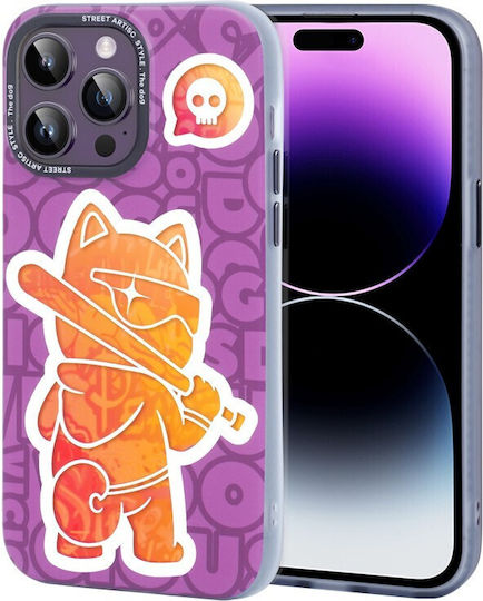Hoco Me Series Umschlag Rückseite 3D Dog (iPhone 14 Pro Max)