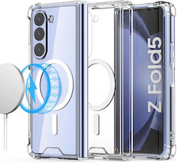 Shockproof Protective Coperta din spate Silicon Transparent (Galaxy Z Fold5)