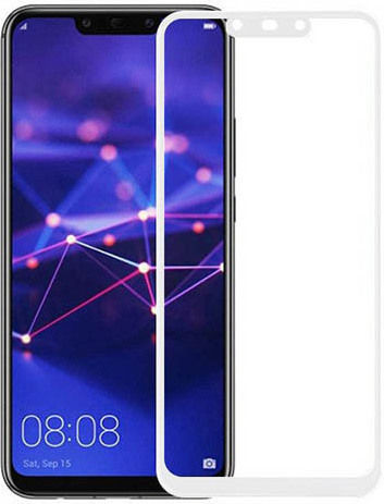 Mocolo Закалено стъкло за цялото лице Бял (Huawei Mate 20 Lite)