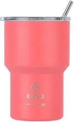 Estia Coffee Mug Lite Save The Aegean 400ml Fusion Coral
