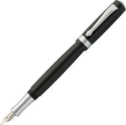 Kaweco Student Writing Pen Fine Black made of Plastic with Black και Blue Ink