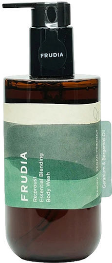 Frudia Λάδι για Ντους & Άρωμα Greenery Geranium and Bergamot Oil 300ml