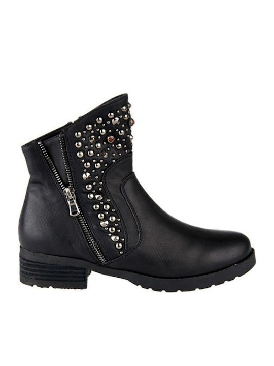 Stiefeletten Damen Schwarz