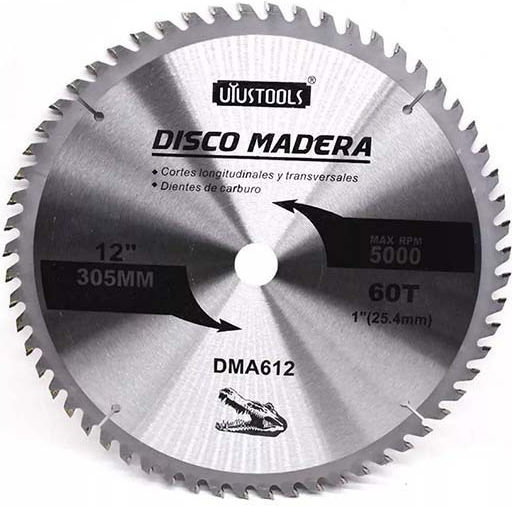 UYUS TOOLS Cutting Disc Wood Hole Diameter 305mm with 60 Teeth 1pcs