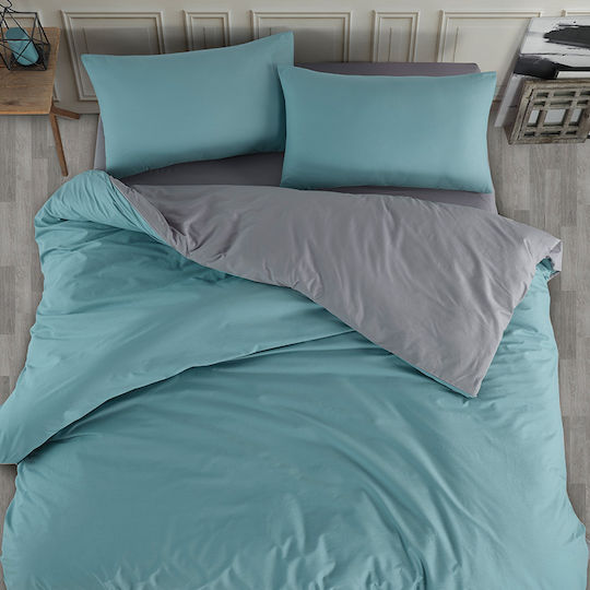 Homeline Bettdecke Einzelbett 160x230cm 3195 Turquoise