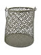 Ankor Metallic Lantern Gray