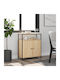 Sideboard Wooden Sonoma Δρυς 70x30x80cm