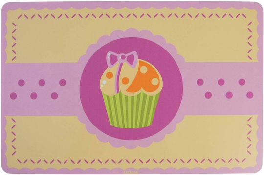 Excelsa Cupcake Σουπλά Πλαστικό Μπεζ 43x29cm