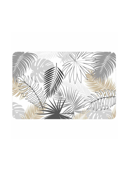 Plastic Placemat L-c Gray 29x44cm