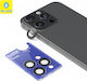 Blueo Τζαμάκι Κάμερας Μαύρο για iPhone 15 Pro