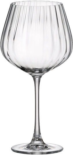 Crystalite Bohemia Set of Crystal Goblet Glasses 640ml 12 Pieces