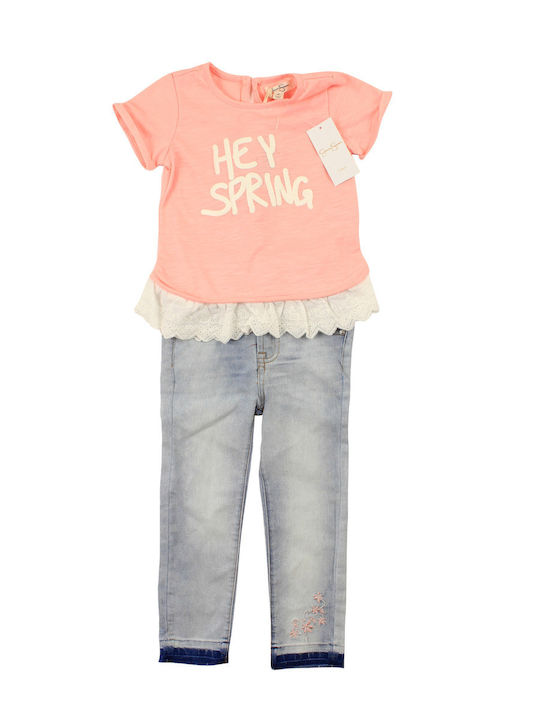 Jessica Simpson Kids Clothing Sets Pink with Pants 2 Pieces
