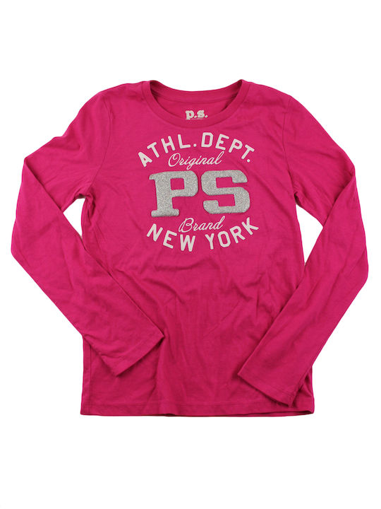 Aeropostale Kids Blouse Long Sleeve Pink