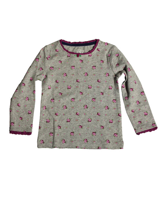 Carter's Kids Blouse Long Sleeve Gray