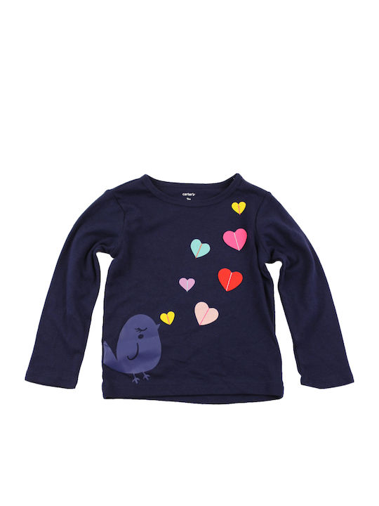 Kids' Shirt Long Sleeve Blue
